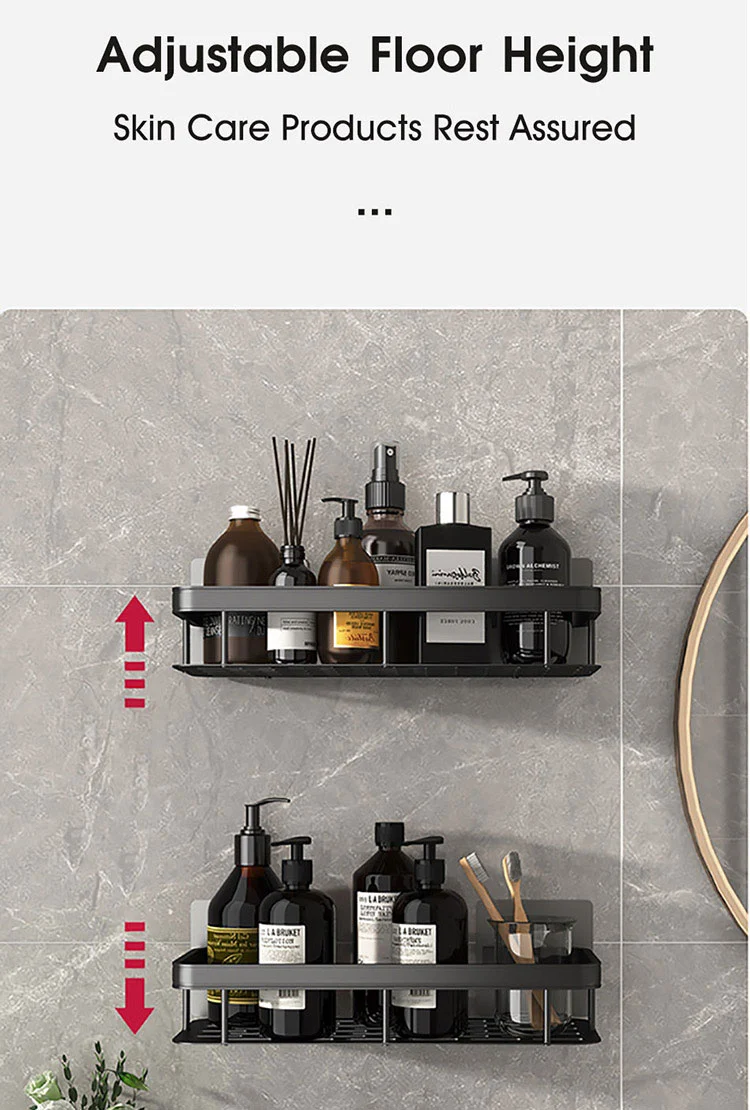 No Drill Suction Bathroom Shelf No Drill Suction Bathroom Shelf