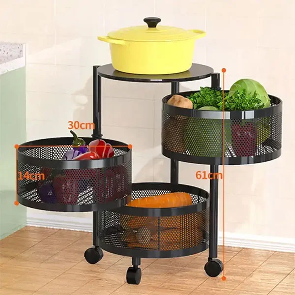 Rotating Multi Layer Storage Rack Rotating Multi Layer Storage Rack